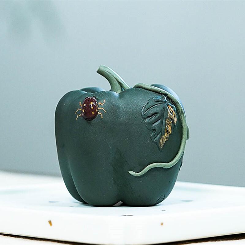 Yixing Zisha Water-spraying Frog Chili Fruit Tea Pet Retro Flowerpot Landscaping Tea Figurine Play Toys Tea Statue Ornaments
Yixing Zisha Water-spraying Frog Chili Fruit Tea Pet Retro Flowerpot Landscaping Tea Figurine Play Toys Tea Statue Ornaments