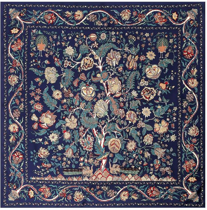 New Silk Scarf Women Large Shawls Stoles Tree Print Square Scarves Echarpes Foulards Femme Wrap Bandanas 130*130CM 130x130cm
New Silk Scarf Women Large Shawls Stoles Tree Print Square Scarves Echarpes Foulards Femme Wrap Bandanas 130*130CM 130x130cm