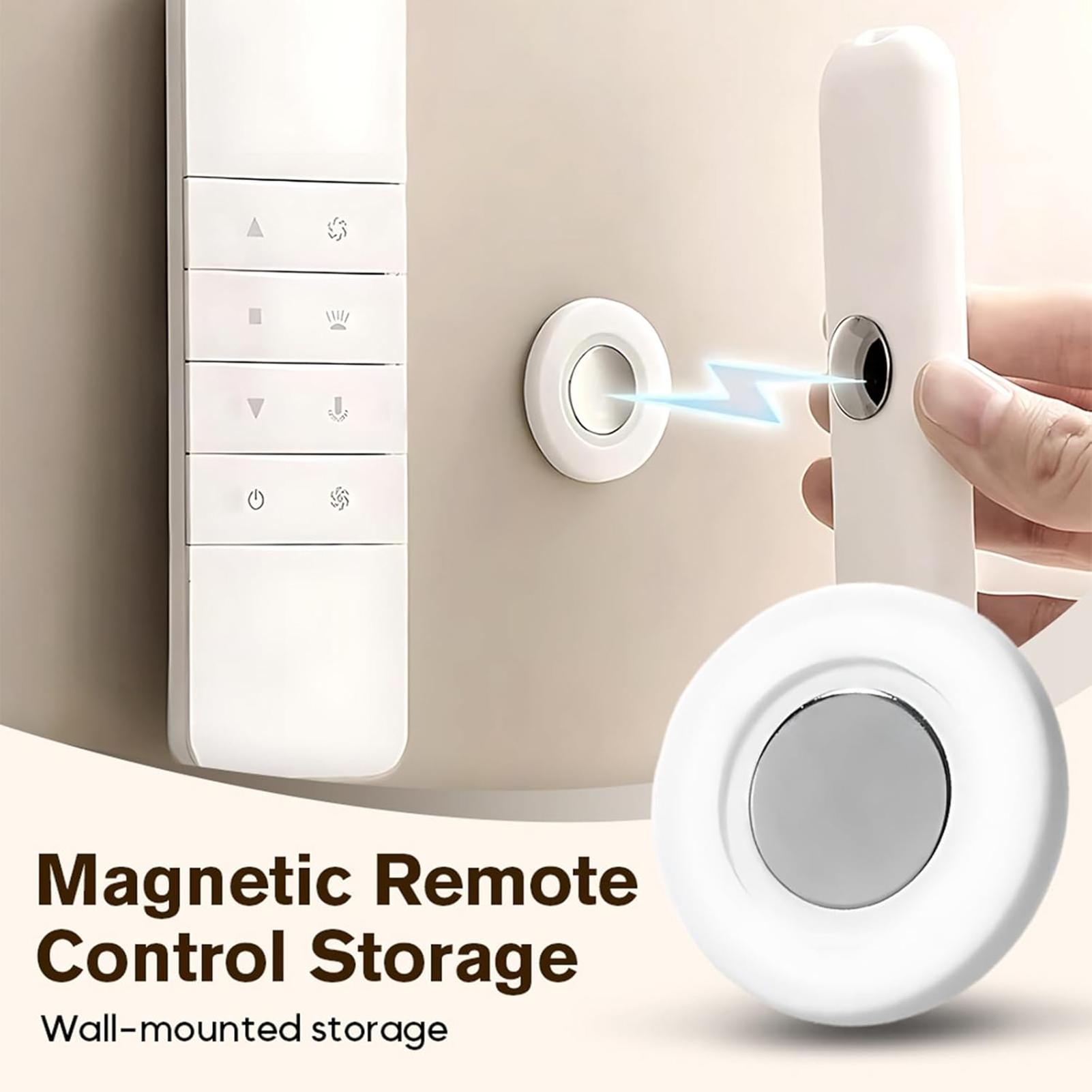Magnetic Remote Control Holder Strong Magnet Self Adhesive Hook Space Saving Hanger for Home Offices Schools Organization
Magnetic Remote Control Holder Strong Magnet Self Adhesive Hook Space Saving Hanger for Home Offices Schools Organization