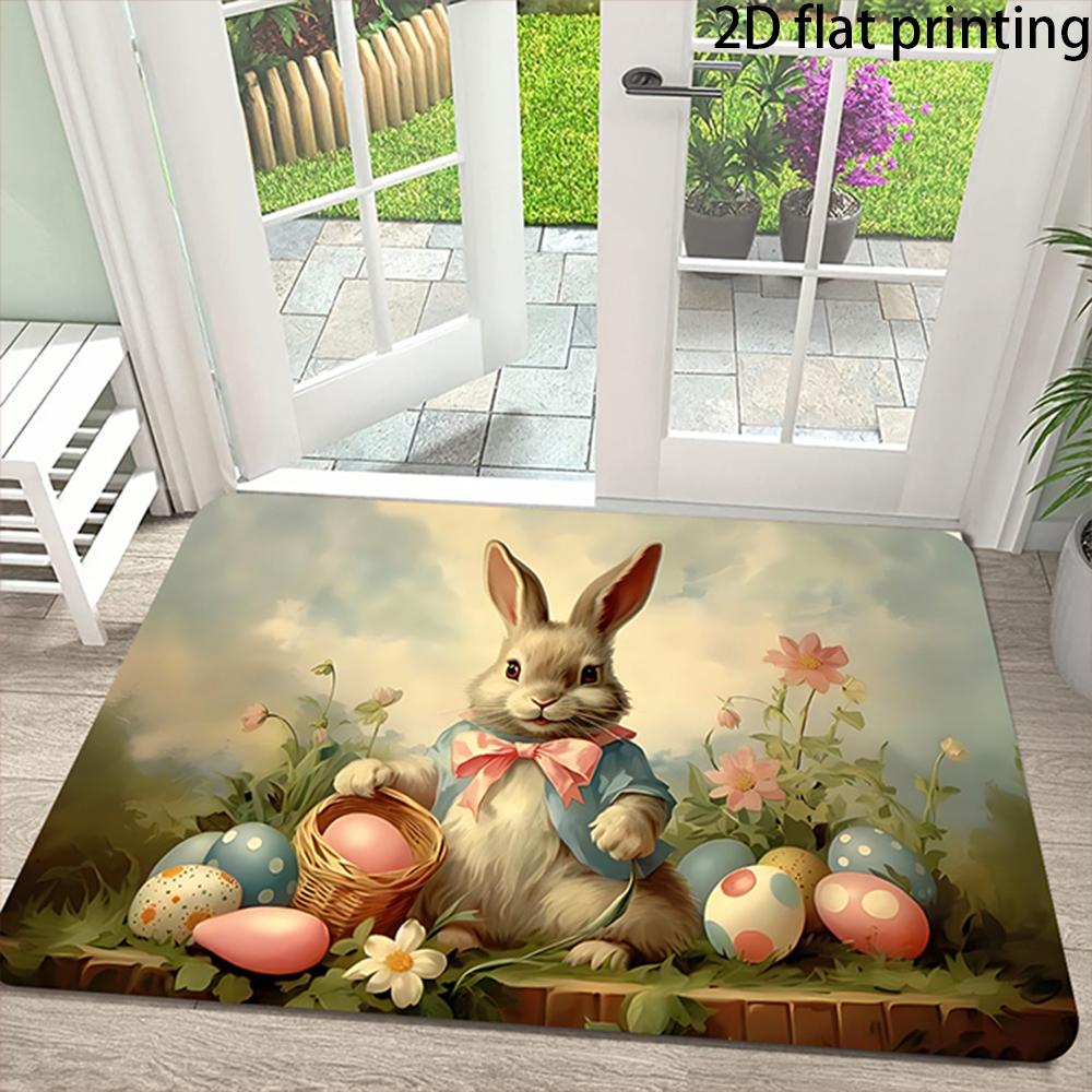 2D Flat-1PC Adorable Doorway Bunny Pattern Mat , Welcome mats for home decoration. 40cm x 60cm
2D Flat-1PC Adorable Doorway Bunny Pattern Mat , Welcome mats for home decoration. 40cm x 60cm
