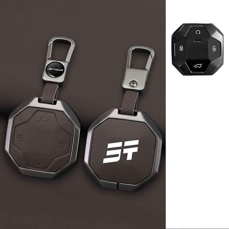 Car Key Case Cover Holder Shell For Chery Jetour Traveller Jetour T2 Zinc Alloy Leather Protect Keychain Accessories
Car Key Case Cover Holder Shell For Chery Jetour Traveller Jetour T2 Zinc Alloy Leather Protect Keychain Accessories