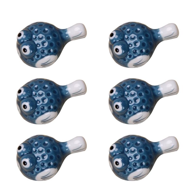 Pufferfish Shaped Chopstick Holders Ceramic Rests Ceramic Material for Chopstick сірий колір
Pufferfish Shaped Chopstick Holders Ceramic Rests Ceramic Material for Chopstick сірий колір