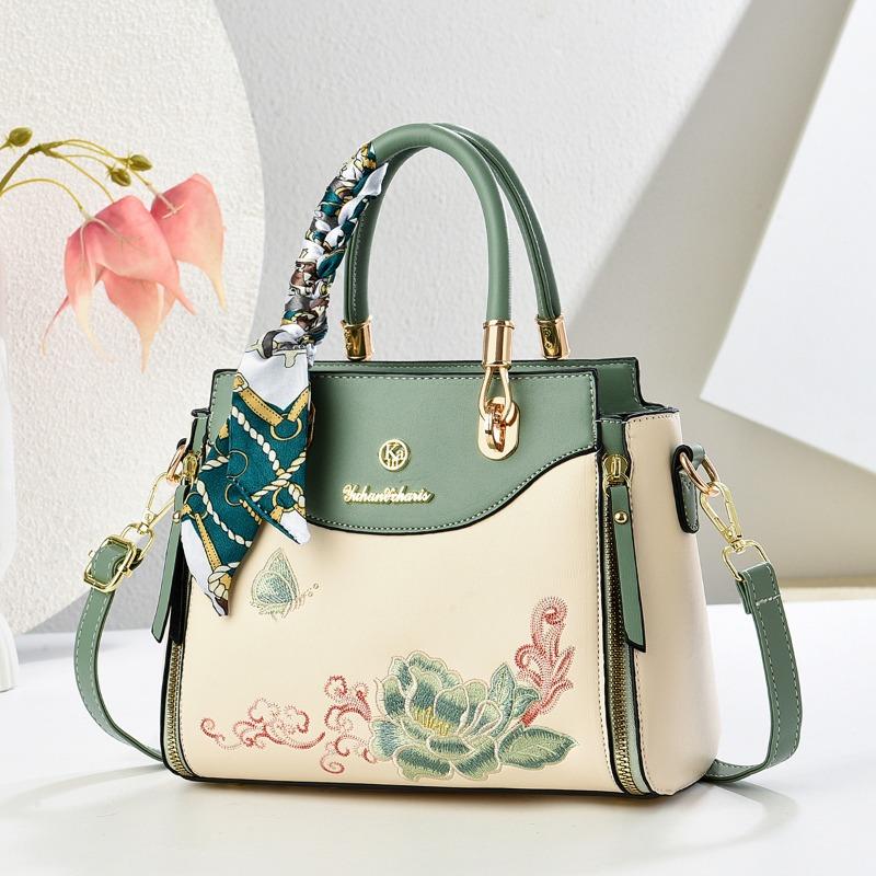 Soft leather women s new trendy fashion atmospheric handbag large capacity versatile embroidered shoulder messenger handbag
Soft leather women s new trendy fashion atmospheric handbag large capacity versatile embroidered shoulder messenger handbag