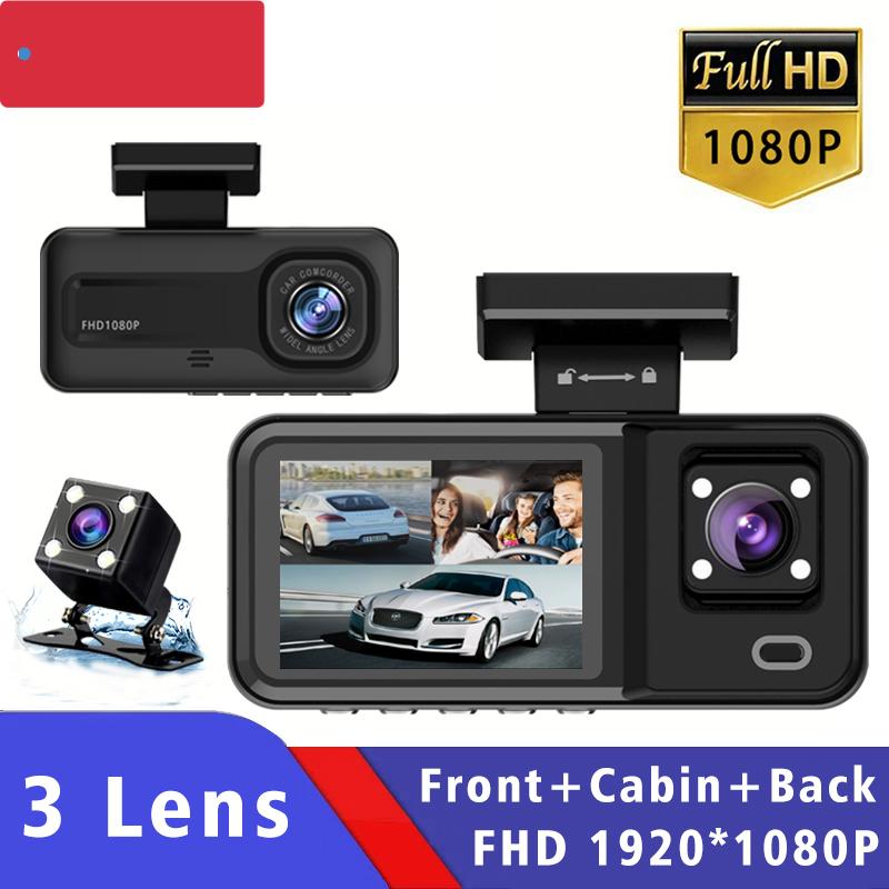 3 Channel Camera Car Dvr 1080P Dash Cam Interior Cabin Mini Vehicle Three Way DVRs Recorder Video Registrator Dashcam Camcorder
3 Channel Camera Car Dvr 1080P Dash Cam Interior Cabin Mini Vehicle Three Way DVRs Recorder Video Registrator Dashcam Camcorder