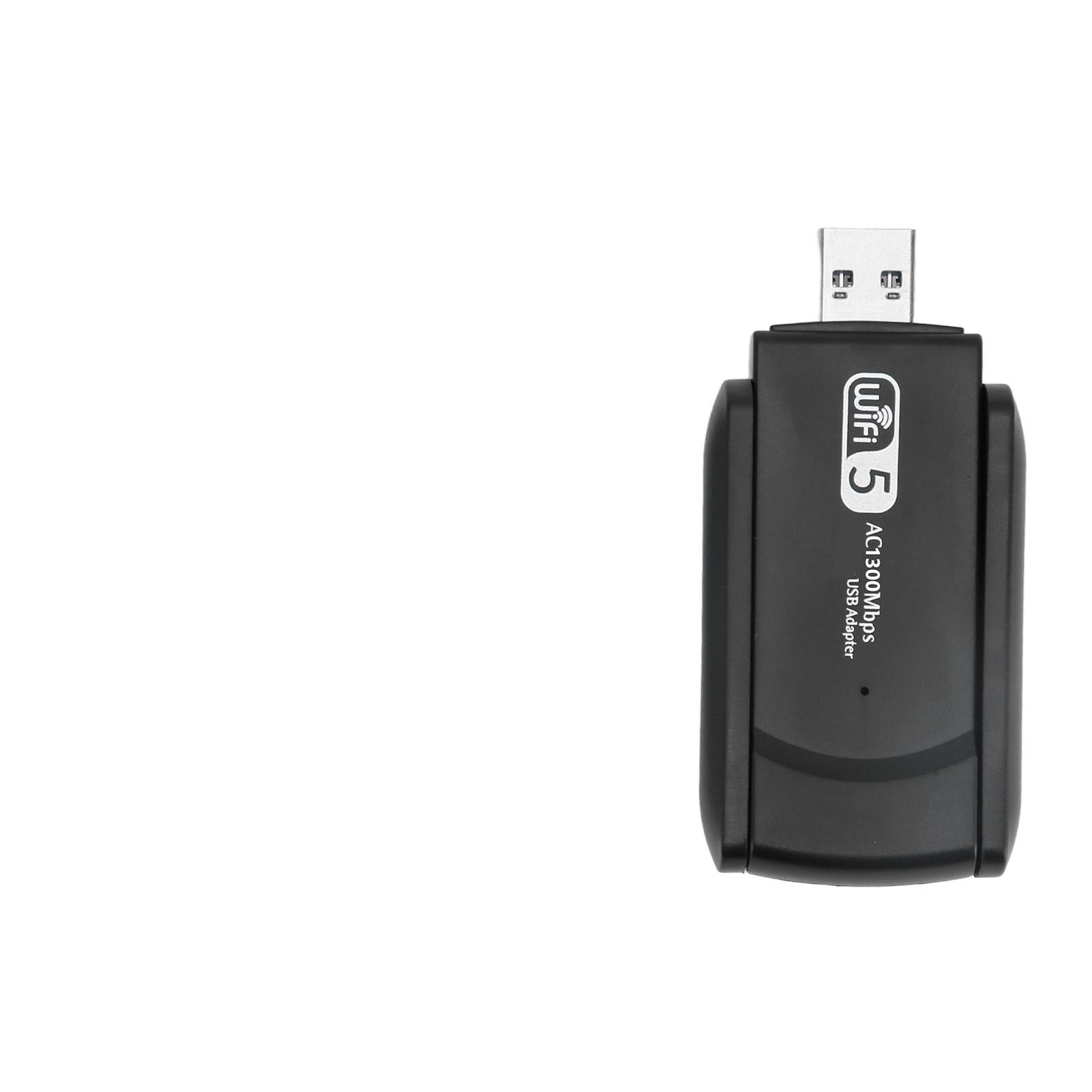 USB Wifi Adapter 1300Mbps 2.4GHz 5Ghz High Speed USB3.0 Plug and Play Wifi Dongle for Phone Tablet
USB Wifi Adapter 1300Mbps 2.4GHz 5Ghz High Speed USB3.0 Plug and Play Wifi Dongle for Phone Tablet
