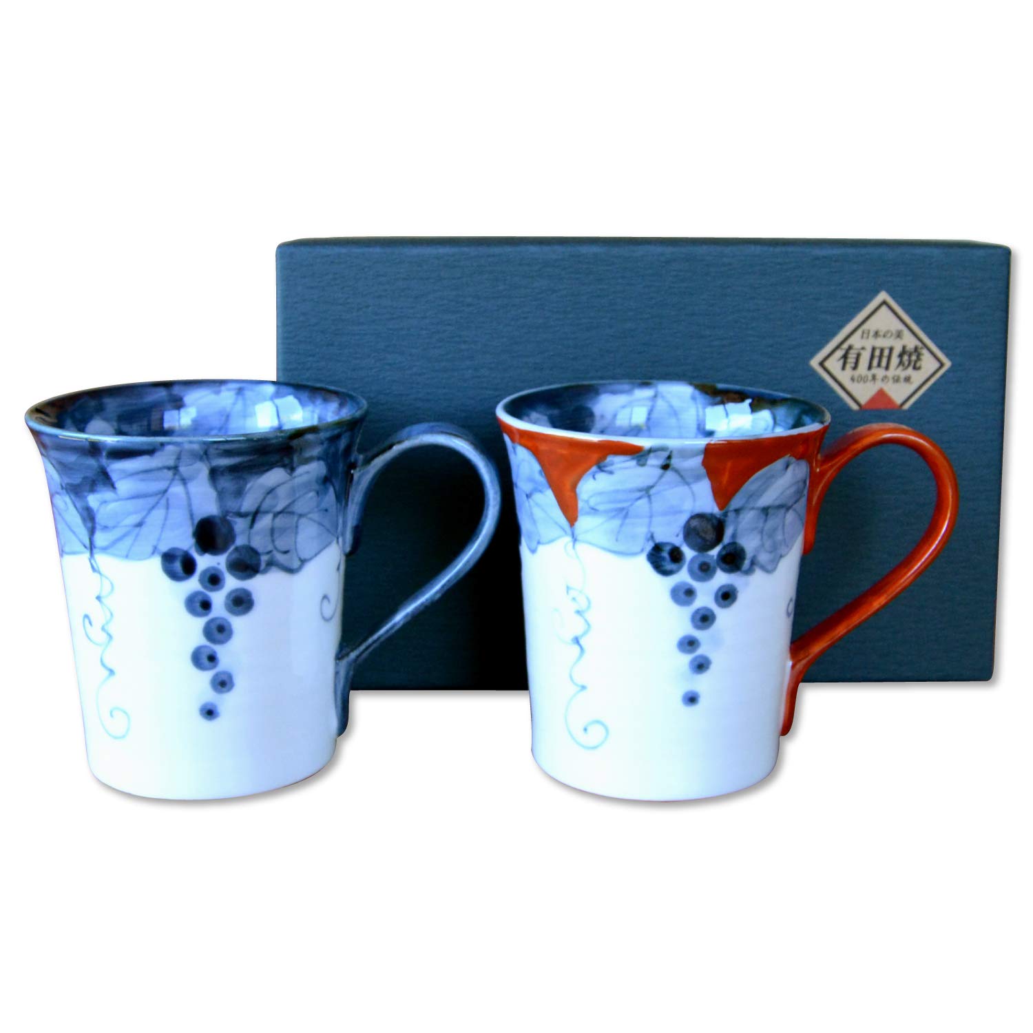 Пара подарочных кружек Arita Fuchino gift gift made in Japan, подарок, в коробке, стильный, посуда, виноград, в коробке, завернутый,
Пара подарочных кружек Arita Fuchino gift gift made in Japan, подарок, в коробке, стильный, посуда, виноград, в коробке, завернутый,
