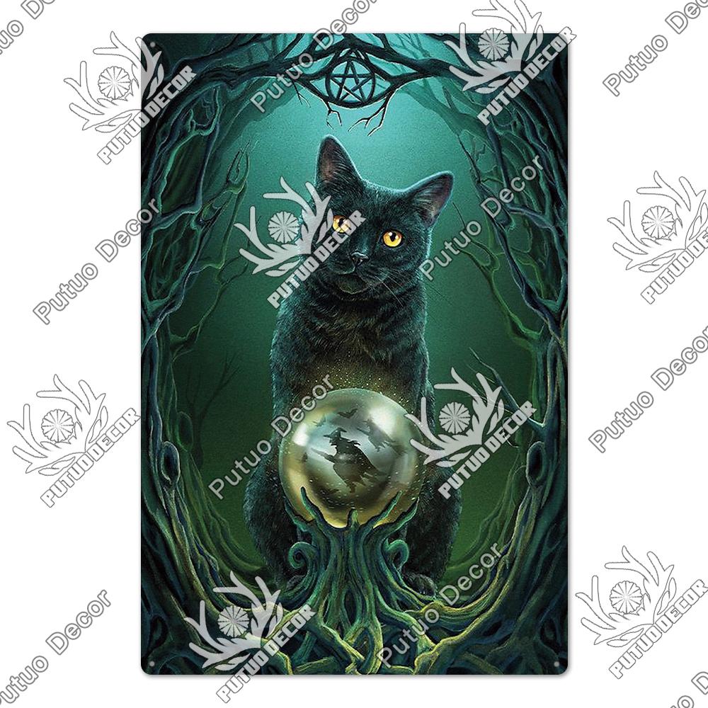 Putuo Decor Хэллоуин Черный Кот Винтажная Металлическая Табличка Металлическая Винтажная Жестяная Табличка для Двери Гостиной Украшение Стены Зоомагазина 20x30cm(7.8x11.8inch)
Putuo Decor Хэллоуин Черный Кот Винтажная Металлическая Табличка Металлическая Винтажная Жестяная Табличка для Двери Гостиной Украшение Стены Зоомагазина 20x30cm(7.8x11.8inch)