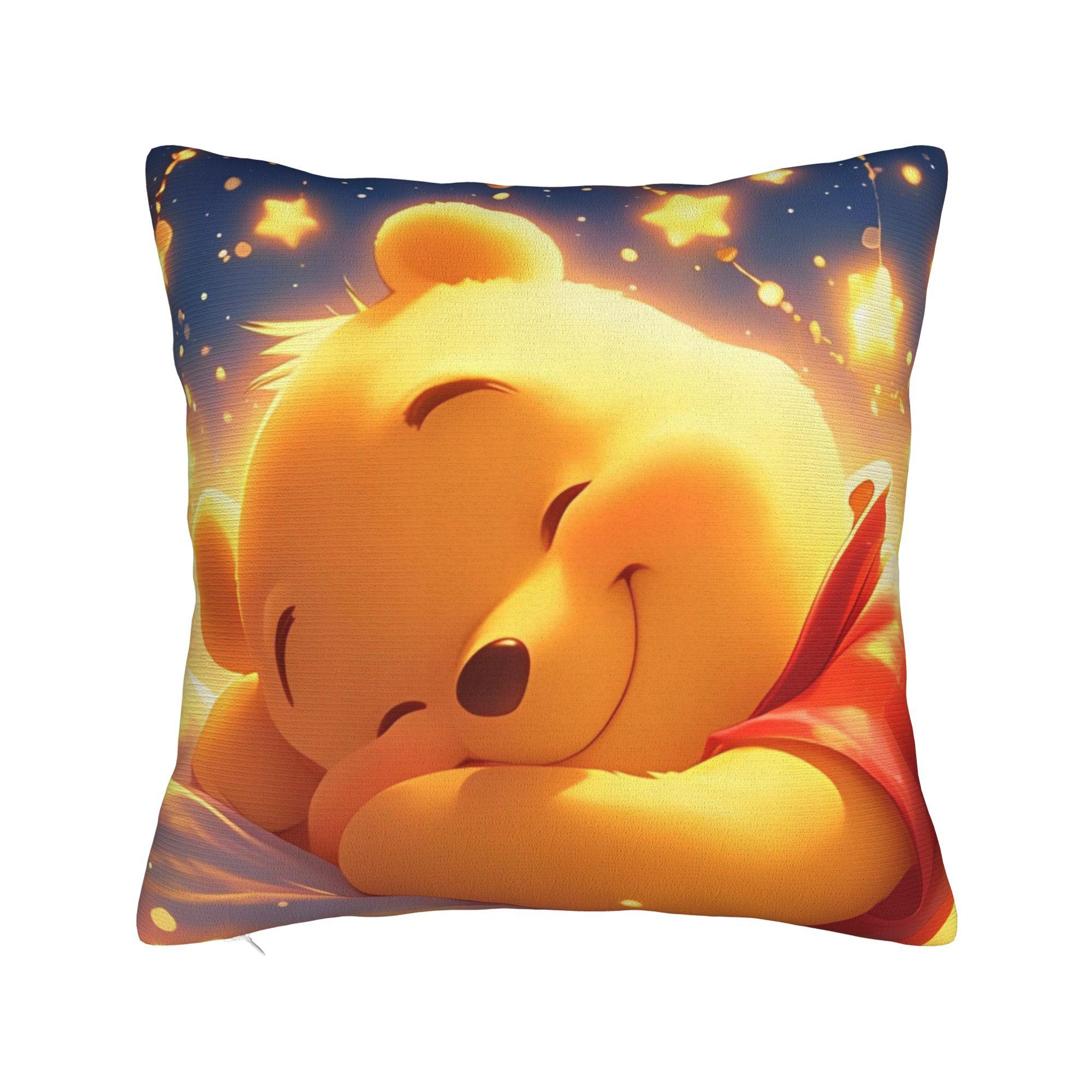 Winnie The Pooh And Tigger Pillowcase Polyester Cushion Cover Gift Cute Bee Throw Pillow Case Cover Home Square 45X45cm 30cmx30cm
Winnie The Pooh And Tigger Pillowcase Polyester Cushion Cover Gift Cute Bee Throw Pillow Case Cover Home Square 45X45cm 30cmx30cm