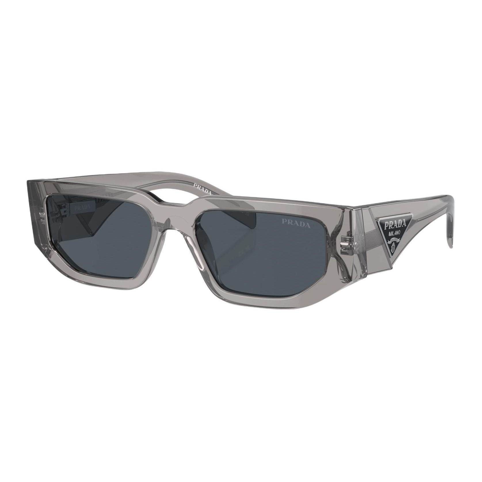 Prada Triangle Logo Acetate Rectangular Sunglasses Men sunglasses Gray PR09ZS18S09T 55
Prada Triangle Logo Acetate Rectangular Sunglasses Men sunglasses Gray PR09ZS18S09T 55