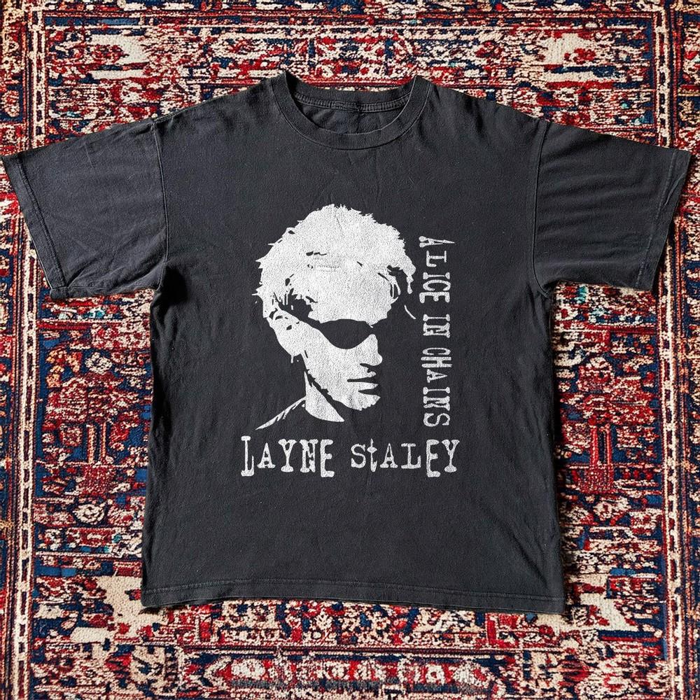 Layne Staley Alice In Chains Vintage Style Black Unisex TShirt S5XL Unisex T-Shirt S
Layne Staley Alice In Chains Vintage Style Black Unisex TShirt S5XL Unisex T-Shirt S