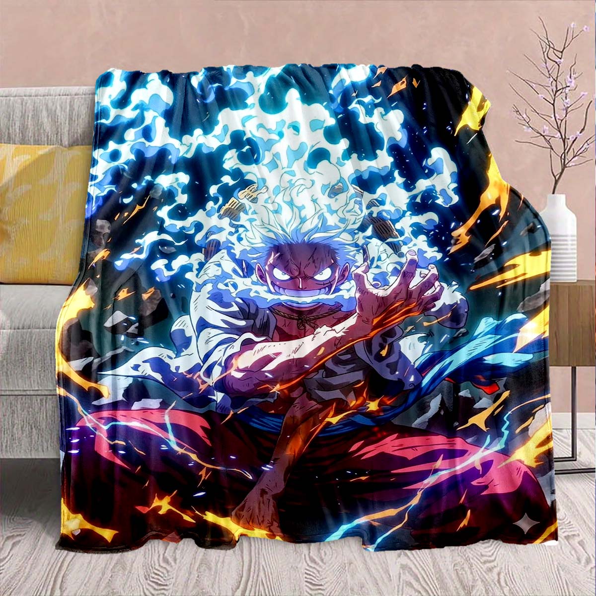 One Piece Anime Flannel Blanket - Soft Warm Perfect for Sofa, Bedding Camping Travel Office Home Decor -QJY 75x90cm
One Piece Anime Flannel Blanket - Soft Warm Perfect for Sofa, Bedding Camping Travel Office Home Decor -QJY 75x90cm