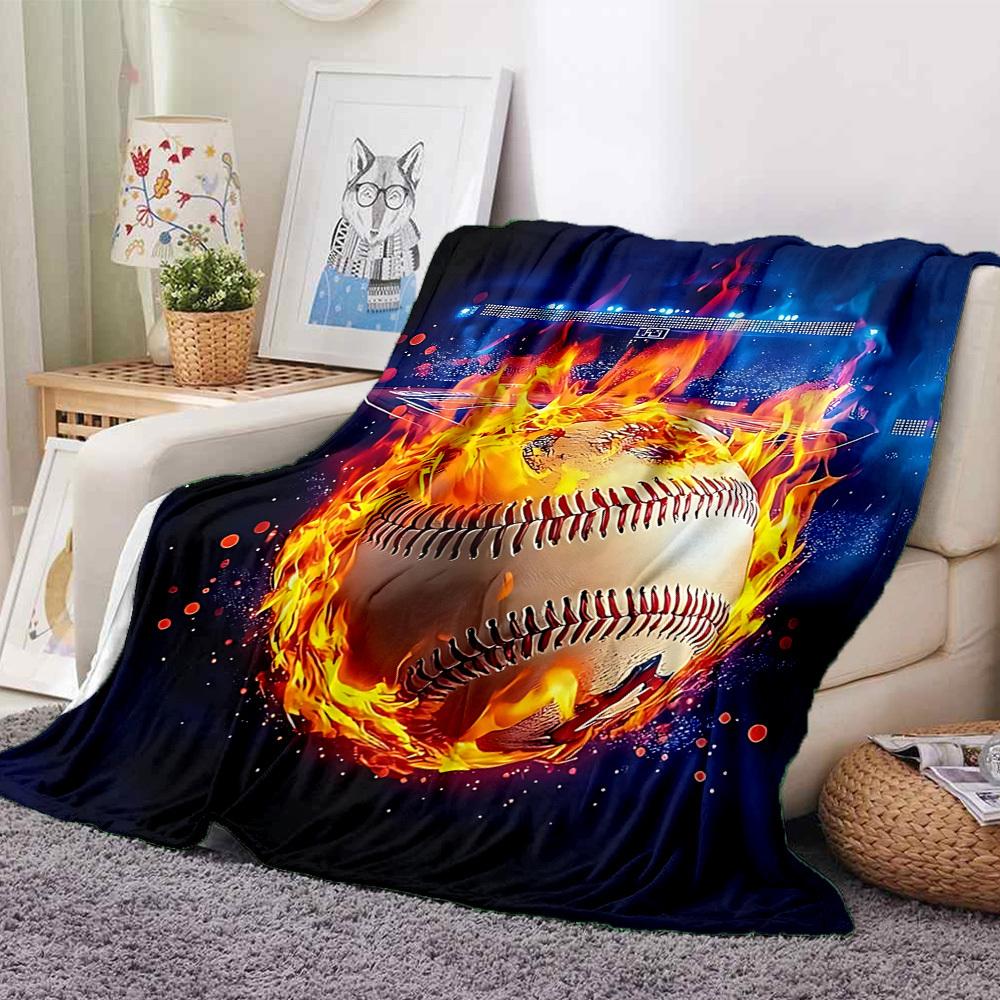 1pc Baseball Fire Blanket, Lightweight Flannel Blanket for Sofa, Bed, Travel, Camping, Living Room, Office,026 130cmx150cm
1pc Baseball Fire Blanket, Lightweight Flannel Blanket for Sofa, Bed, Travel, Camping, Living Room, Office,026 130cmx150cm