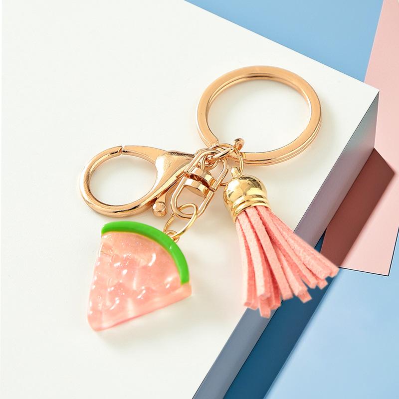 Fruit Keychain Long-Lasting Tassel Keychain Fruit Watermelon Keychain Charming For Daily Errands Outfit Complement Gathering рожевий
Fruit Keychain Long-Lasting Tassel Keychain Fruit Watermelon Keychain Charming For Daily Errands Outfit Complement Gathering рожевий