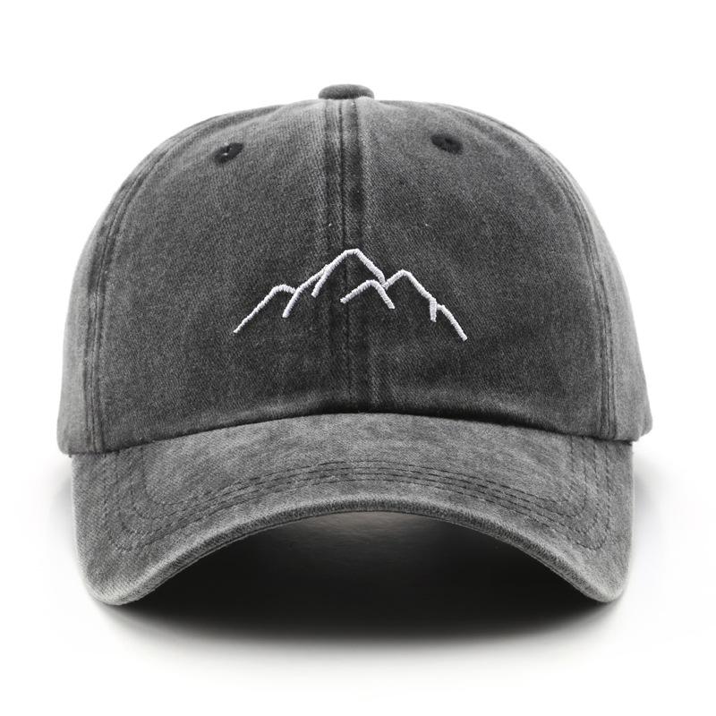 Fashion washed mountain embroidery cap outdoor sunscreen baseball cap темно-синього кольору
Fashion washed mountain embroidery cap outdoor sunscreen baseball cap темно-синього кольору