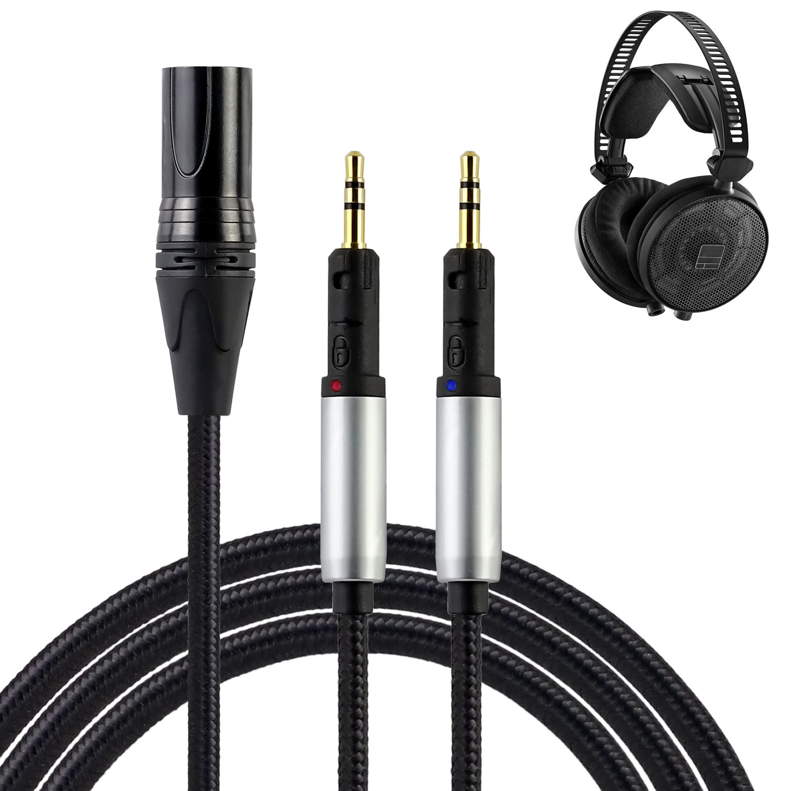 okcsc TCR70X Headphone Cable Replacement Cable for For Compatible with OFC with locking mechanism Length 4Pin XLR Earphones/Headphones Audio-Technica
okcsc TCR70X Headphone Cable Replacement Cable for For Compatible with OFC with locking mechanism Length 4Pin XLR Earphones/Headphones Audio-Technica