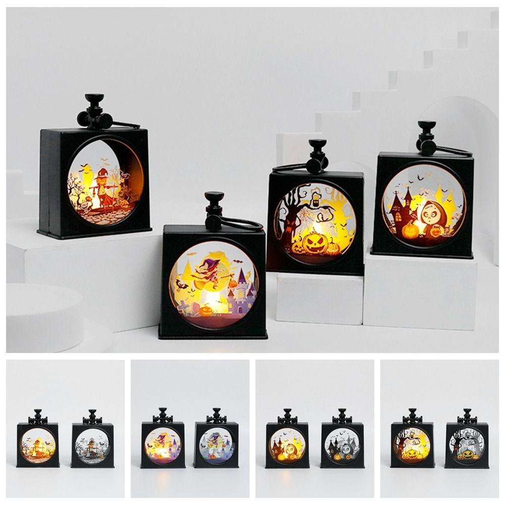 Vintage Lanterns LED Wind Lamp Retro Style Dazzling Ghost Lamp Handle Design Handheld Hanging Pumpkin Lantern Light
Vintage Lanterns LED Wind Lamp Retro Style Dazzling Ghost Lamp Handle Design Handheld Hanging Pumpkin Lantern Light
