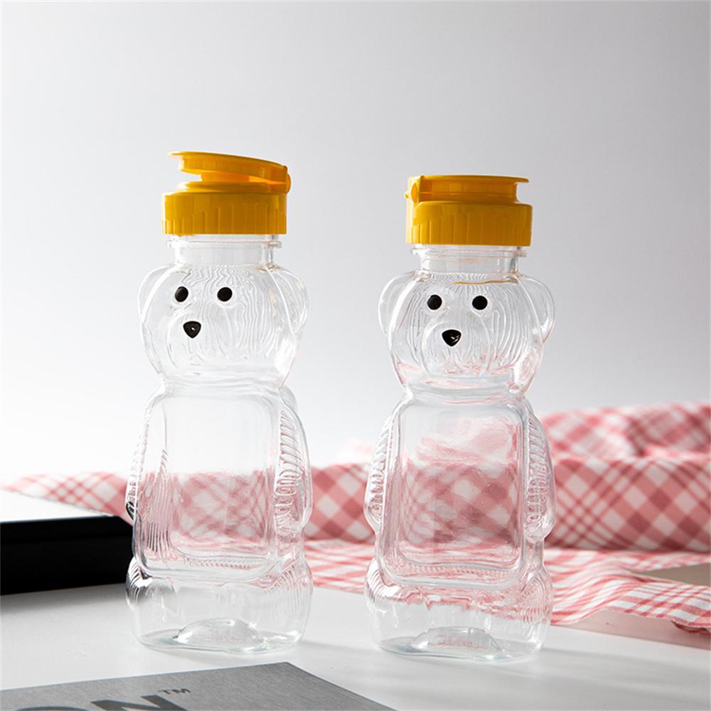 Portable Transparent Water Cup Cute Bear Plastic Water Bottle New Creative Students Children Honey Squeeze Bottle Cream Bottle 240ml
Portable Transparent Water Cup Cute Bear Plastic Water Bottle New Creative Students Children Honey Squeeze Bottle Cream Bottle 240ml