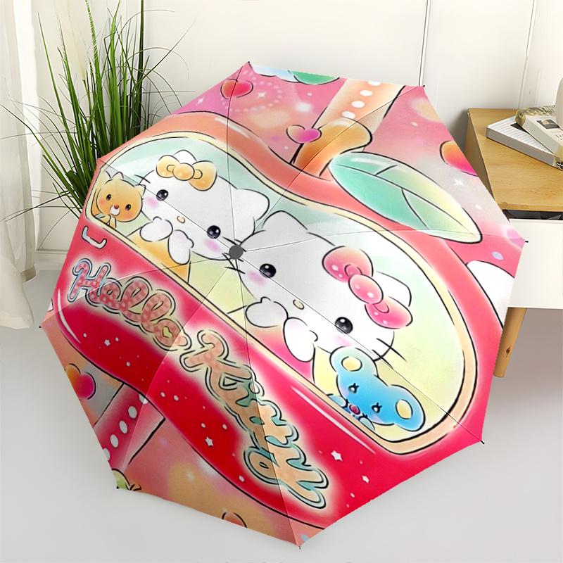 1pc Hello Kitty Automatic Opening/Closing Umbrella with Foldable Design, 8-Rib Iron Frame Outdoor Umbrella, Ideal Gift for Fans, Travelers, Daily Use,
1pc Hello Kitty Automatic Opening/Closing Umbrella with Foldable Design, 8-Rib Iron Frame Outdoor Umbrella, Ideal Gift for Fans, Travelers, Daily Use,