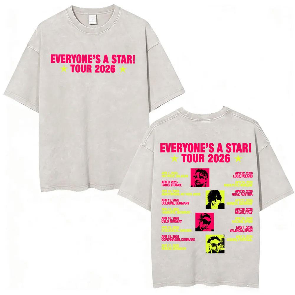 Seconds of Summer Everyones World Tour Vintage Washed Tshirt Men Women Fashion Hip Hop Short Sleeve T Shirts Streetwear S
Seconds of Summer Everyones World Tour Vintage Washed Tshirt Men Women Fashion Hip Hop Short Sleeve T Shirts Streetwear S
