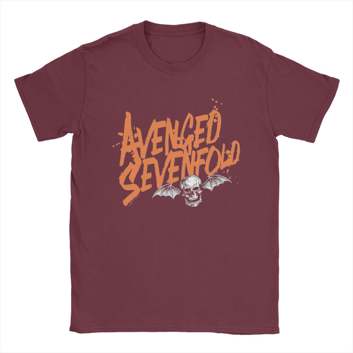 Vintage Avenged Sevenfold T-Shirts Men Crew Neck 100% Cotton T Shirts Short Sleeve Tees Unique Clothes XXXXXL бордовий
Vintage Avenged Sevenfold T-Shirts Men Crew Neck 100% Cotton T Shirts Short Sleeve Tees Unique Clothes XXXXXL бордовий