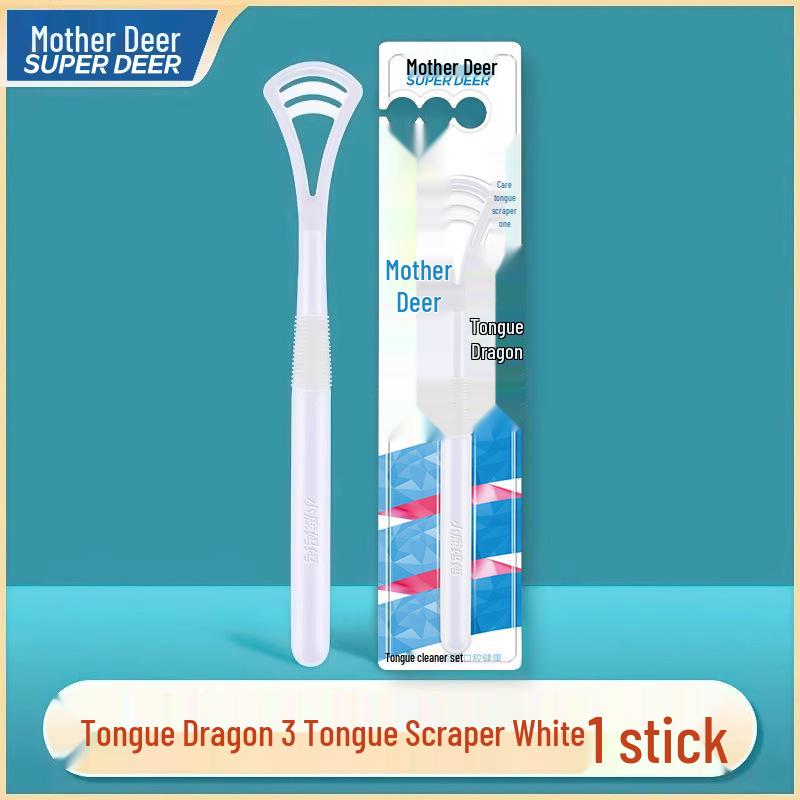 Little Deer Dual Tongue Cleaner for Men & Women - Includes Scraper & Brush for Oral Hygiene
Little Deer Dual Tongue Cleaner for Men & Women - Includes Scraper & Brush for Oral Hygiene