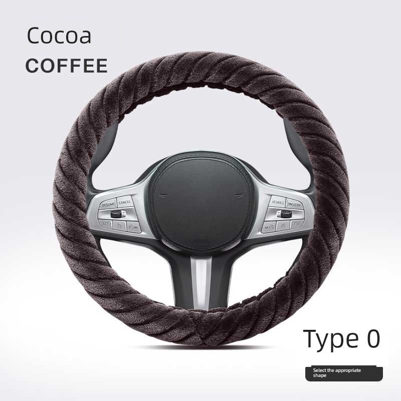 Car Steering Wheel Cover Winter Plush for Magotan, Tayron, Dolphin, Xingrui, Accord, Eado, Panda, Haoying, Civic Cocoa - Round
Car Steering Wheel Cover Winter Plush for Magotan, Tayron, Dolphin, Xingrui, Accord, Eado, Panda, Haoying, Civic Cocoa - Round