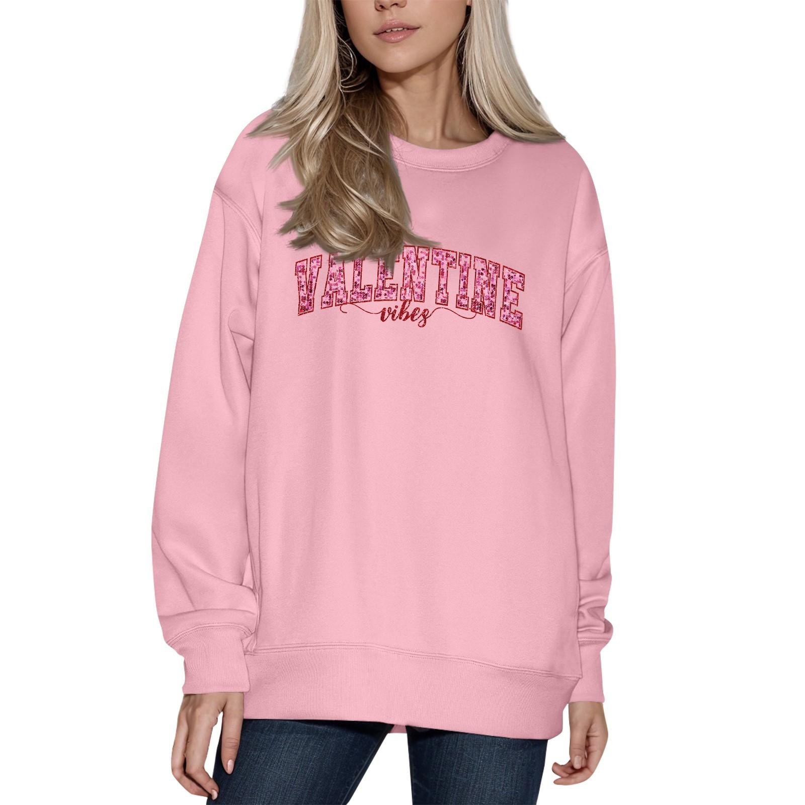 Женский модный принтованный свитер с длинным рукавом и круглым вырезом S розовый
Женский модный принтованный свитер с длинным рукавом и круглым вырезом S розовый