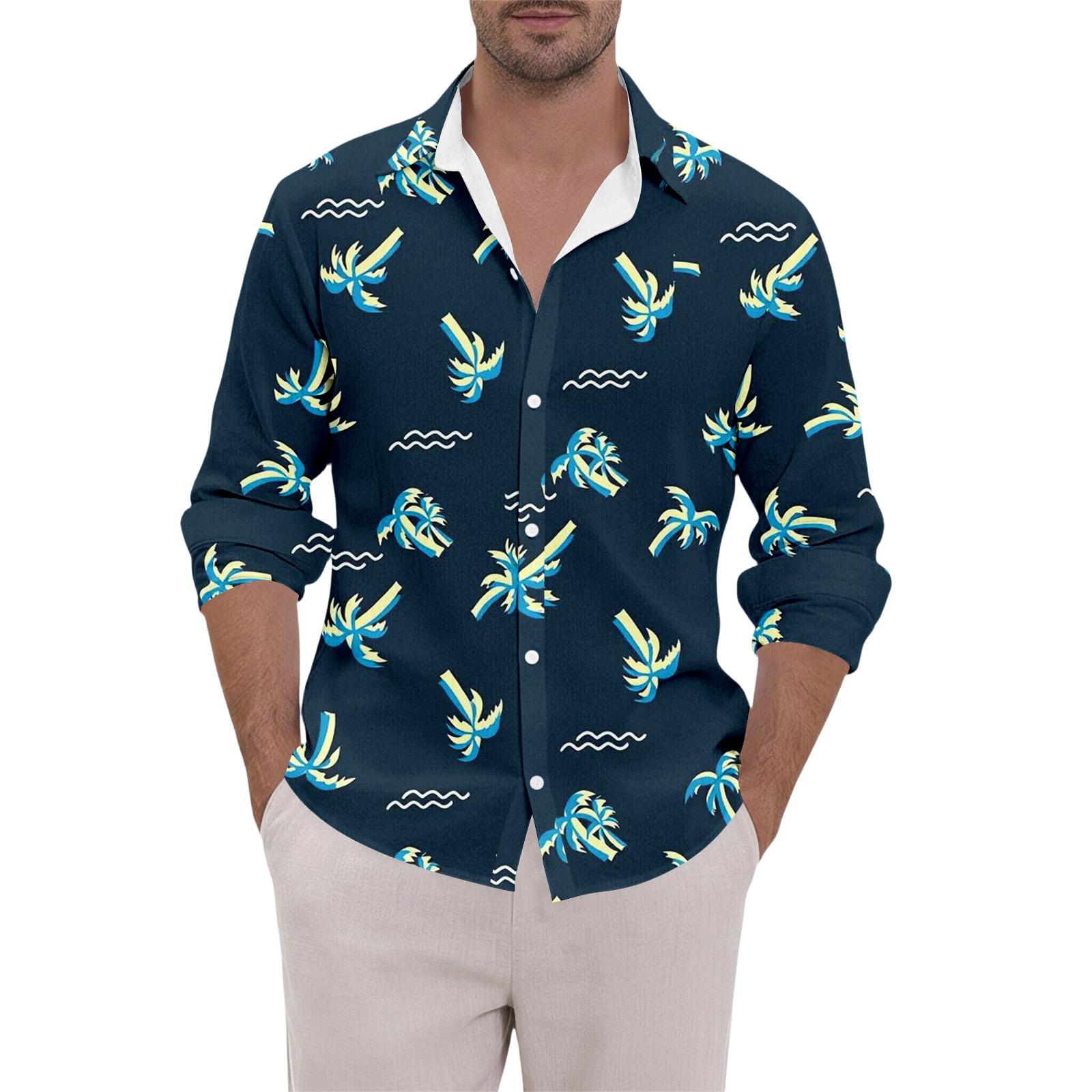 Men s Hawaii Summer New Loose Long Sleeve Shirt Cardigan Beach Shirt XXXL синій
Men s Hawaii Summer New Loose Long Sleeve Shirt Cardigan Beach Shirt XXXL синій