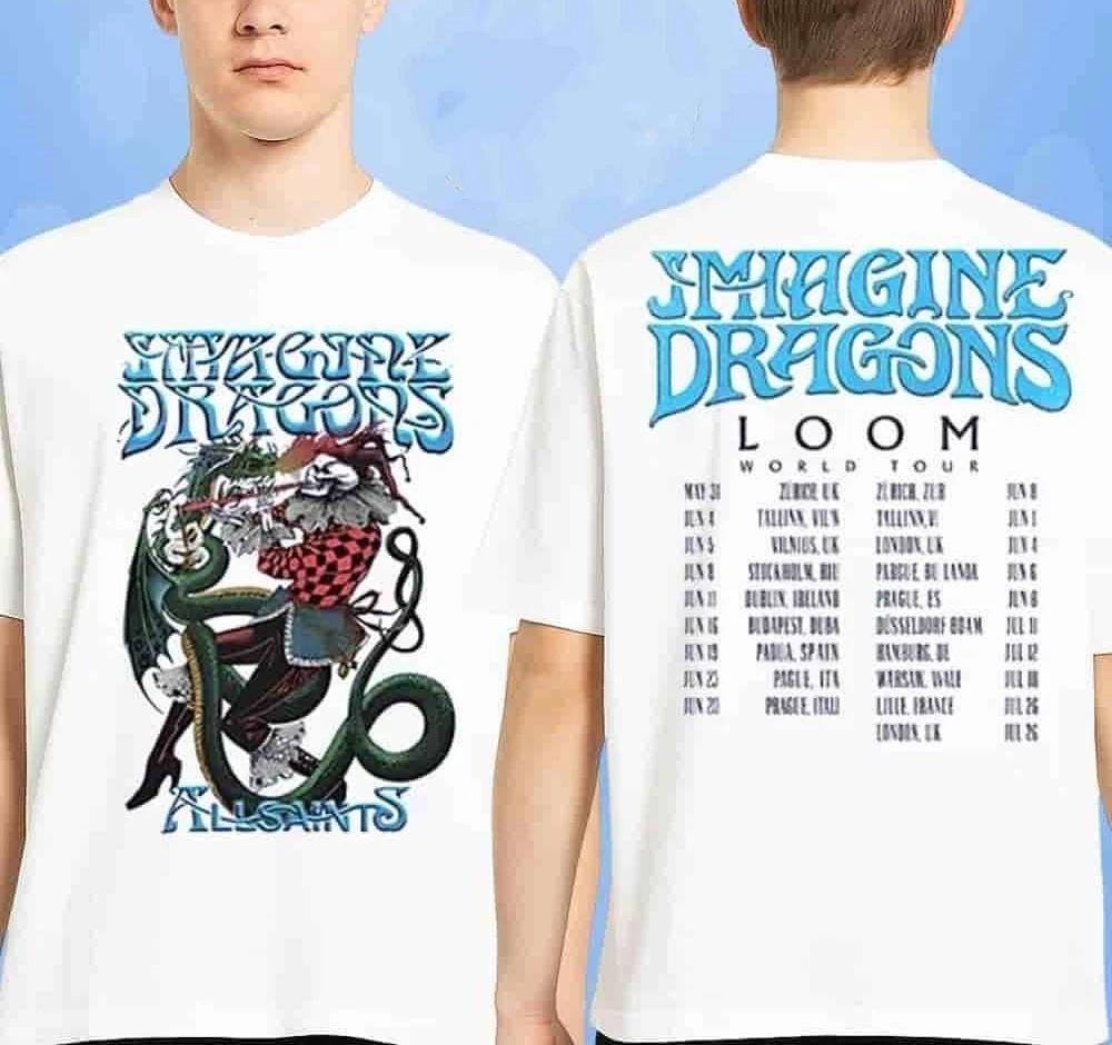 НОВИНКА! Imagine Dragons X ALLSAINTS Мерч Drogando Loom Світовий тур 2025 Футболка 2XL
НОВИНКА! Imagine Dragons X ALLSAINTS Мерч Drogando Loom Світовий тур 2025 Футболка 2XL