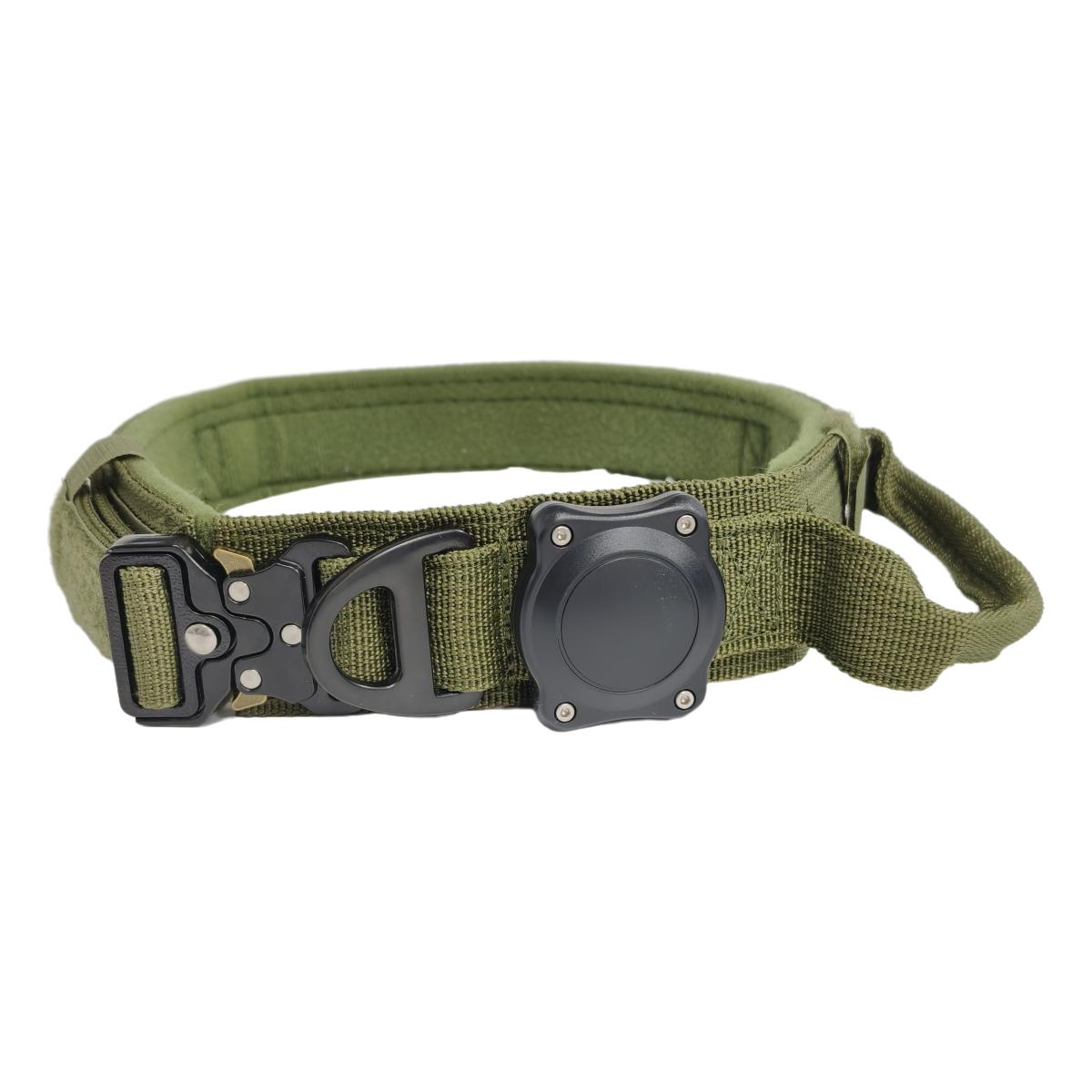 Тактичний нашийник для собак AirTag, водонепроникний тримач для нашийника Airtag - регульований військовий нашийник з ручкою, інтегрований з Apple Air Ta XL
Тактичний нашийник для собак AirTag, водонепроникний тримач для нашийника Airtag - регульований військовий нашийник з ручкою, інтегрований з Apple Air Ta XL