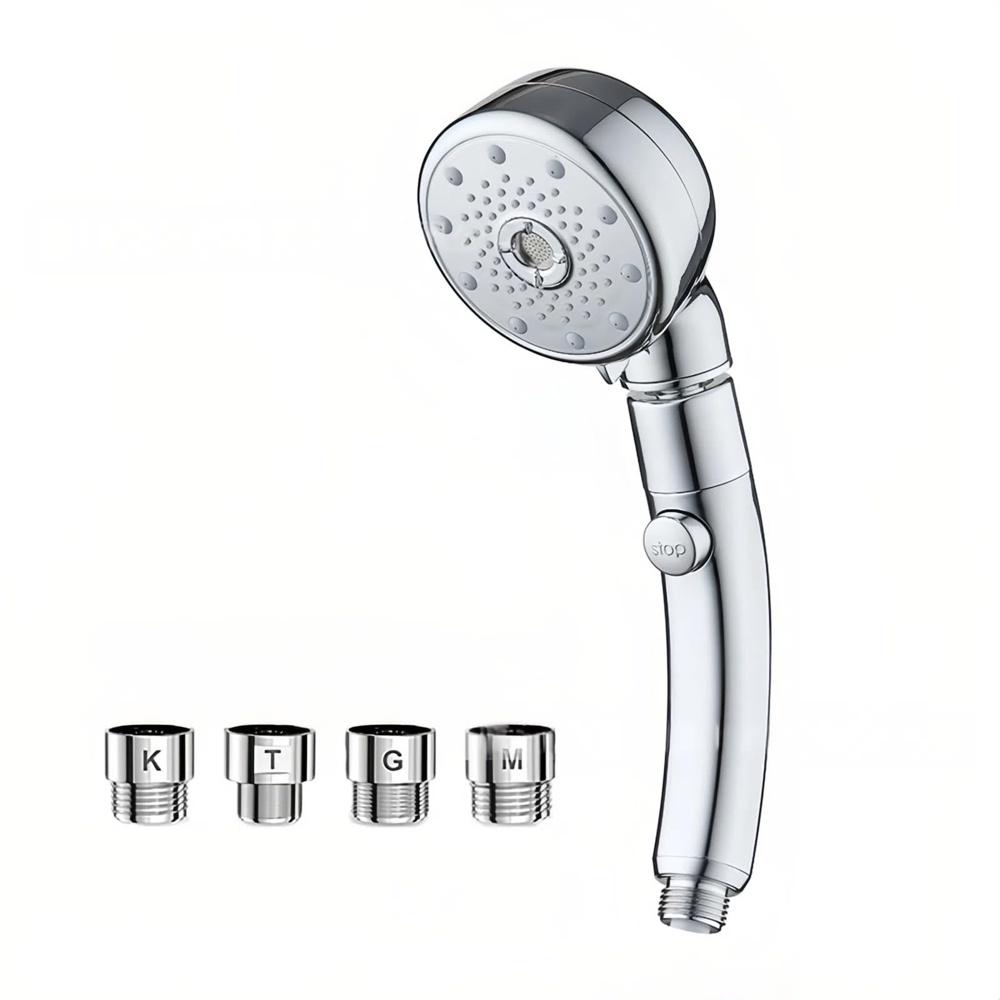 Shower head nozzle Micro-nano foam 5-level water flow mode Manual stop function 360° rotating High cleaning power Suitable for beautiful skin care
Shower head nozzle Micro-nano foam 5-level water flow mode Manual stop function 360° rotating High cleaning power Suitable for beautiful skin care