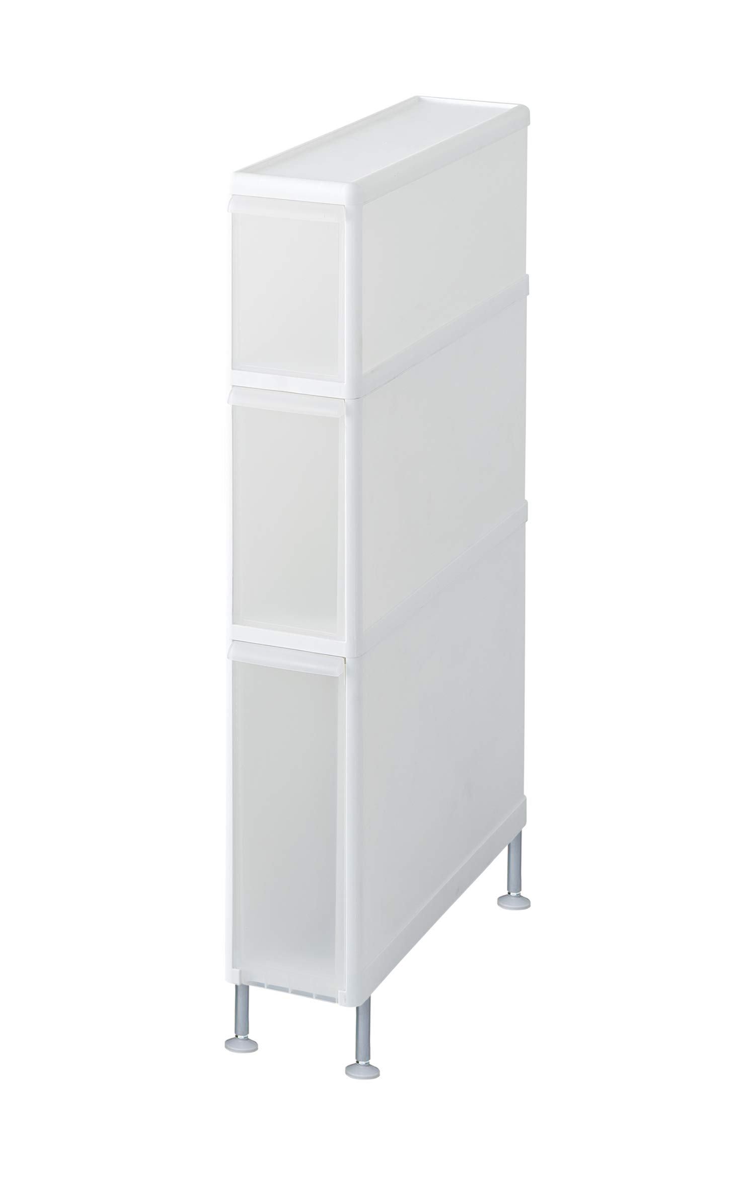 Laundry Storage Gap Drawer Super Slim 3 Tiers Removable Approximately Width x Depth x Height 82cm White Made in Japan Drawer that can be used next to
Laundry Storage Gap Drawer Super Slim 3 Tiers Removable Approximately Width x Depth x Height 82cm White Made in Japan Drawer that can be used next to