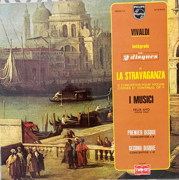 LP Record ANTONIO VIVALDI - I MUSICI, FÉLIX A - La Stravaganza 12 Concerti Op. 4, F 6701014 Philips France Classical Used
LP Record ANTONIO VIVALDI - I MUSICI, FÉLIX A - La Stravaganza 12 Concerti Op. 4, F 6701014 Philips France Classical Used