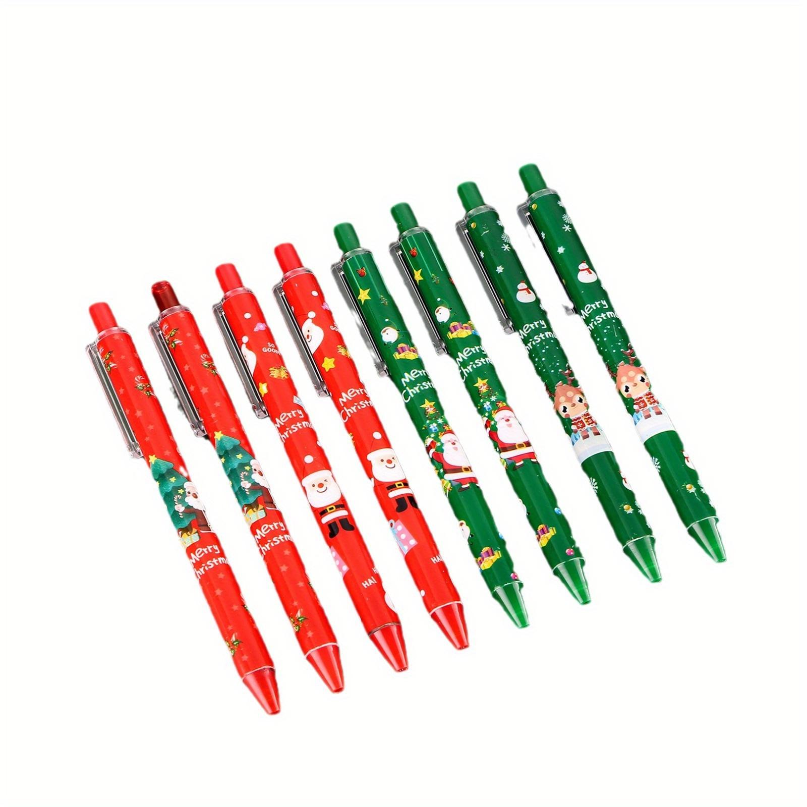 4/ 8 шт. Рождественские выдвижные гелевые ручки черные 0,5 мм пишут плавно для детей, студентов, подходят для офиса, школы, сезон выпуска, возвращение в школу 8 Pcs
4/ 8 шт. Рождественские выдвижные гелевые ручки черные 0,5 мм пишут плавно для детей, студентов, подходят для офиса, школы, сезон выпуска, возвращение в школу 8 Pcs