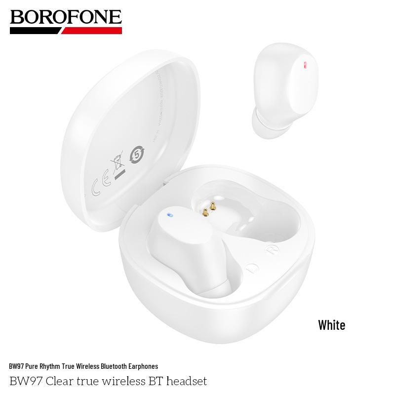 Borofone BW97 Wireless Bluetooth Stereo Running Earbuds білий
Borofone BW97 Wireless Bluetooth Stereo Running Earbuds білий