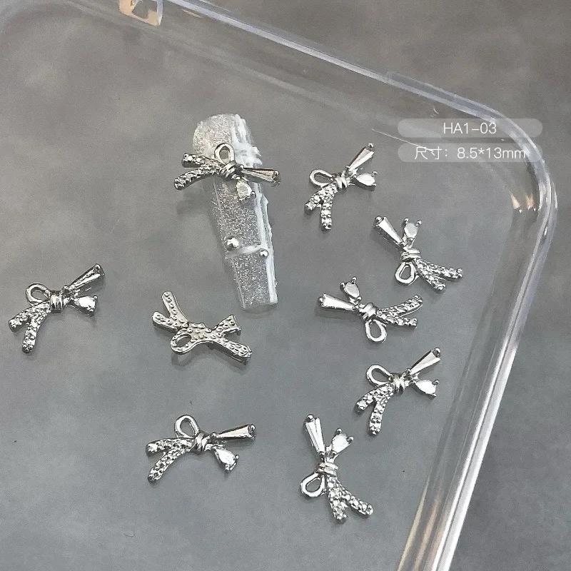 30Pcs 3D Fashion Silver Bowknot Nail Art Alloy Charms Accessories Parts for Manicure Decorate Retro Nails Decoration Design New
30Pcs 3D Fashion Silver Bowknot Nail Art Alloy Charms Accessories Parts for Manicure Decorate Retro Nails Decoration Design New