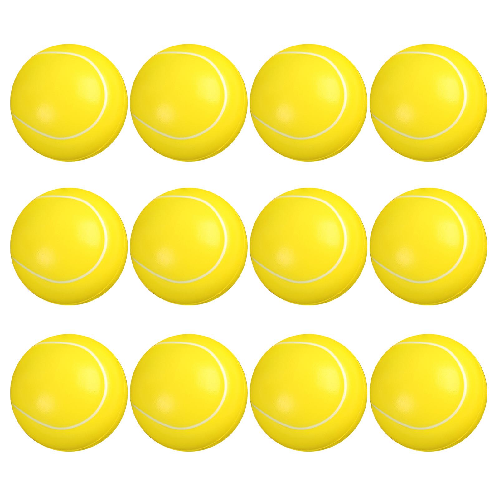 12Pieces High Elasticity Soft Foam Tennis Balls Soft Foam Tennis Balls Miniature Size Easy Grip Kid Friendly for Sports C
12Pieces High Elasticity Soft Foam Tennis Balls Soft Foam Tennis Balls Miniature Size Easy Grip Kid Friendly for Sports C