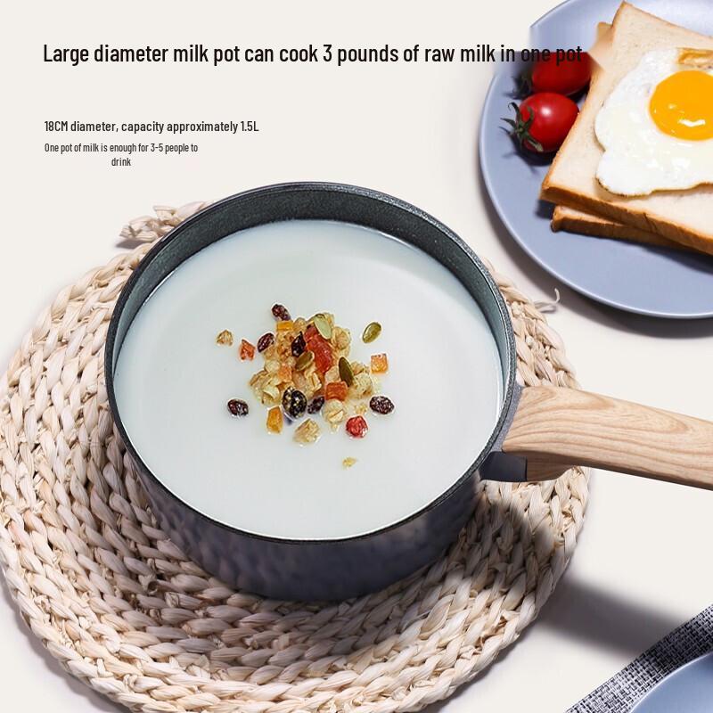 Cooker King 18cm Non-stick Milk and Soup Pot
Cooker King 18cm Non-stick Milk and Soup Pot