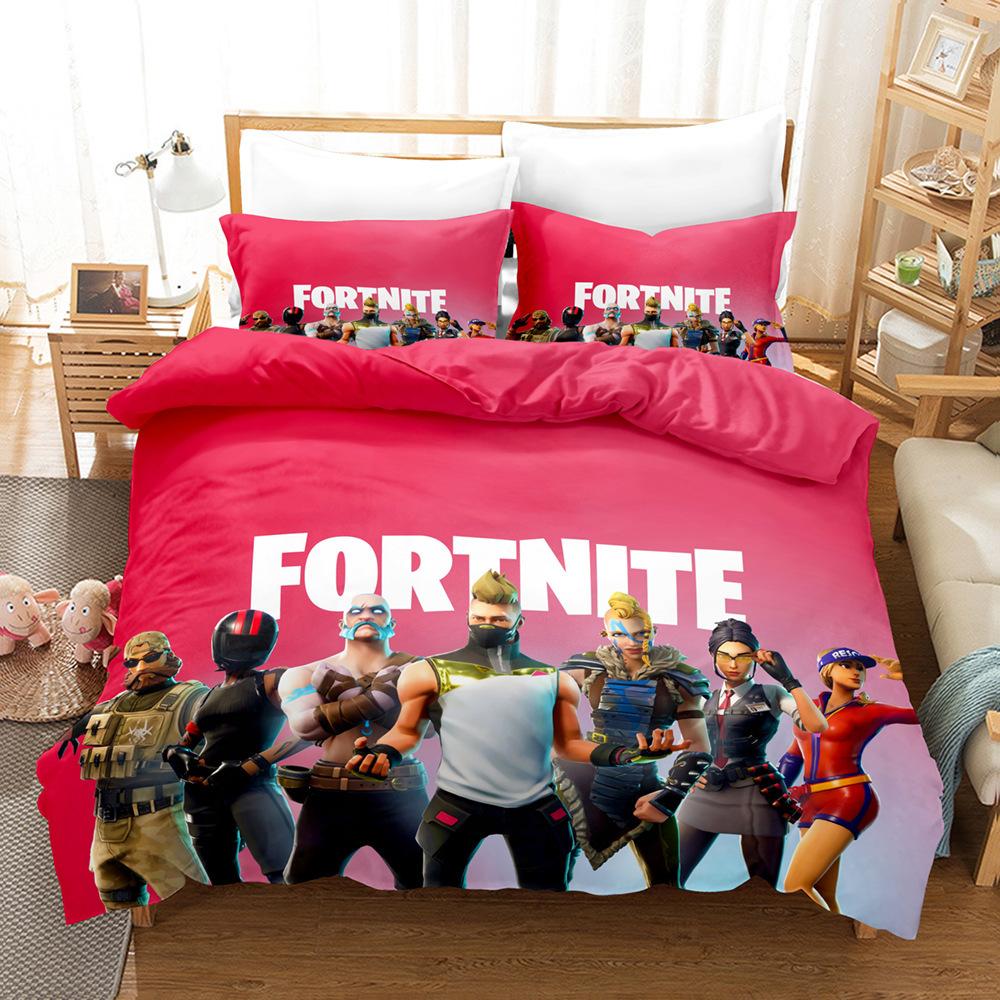 Digital Printing Fortnite Bedding Three-Piece Set Plus Printing Four-Piece Set 140 * 200 two-piece set
Digital Printing Fortnite Bedding Three-Piece Set Plus Printing Four-Piece Set 140 * 200 two-piece set