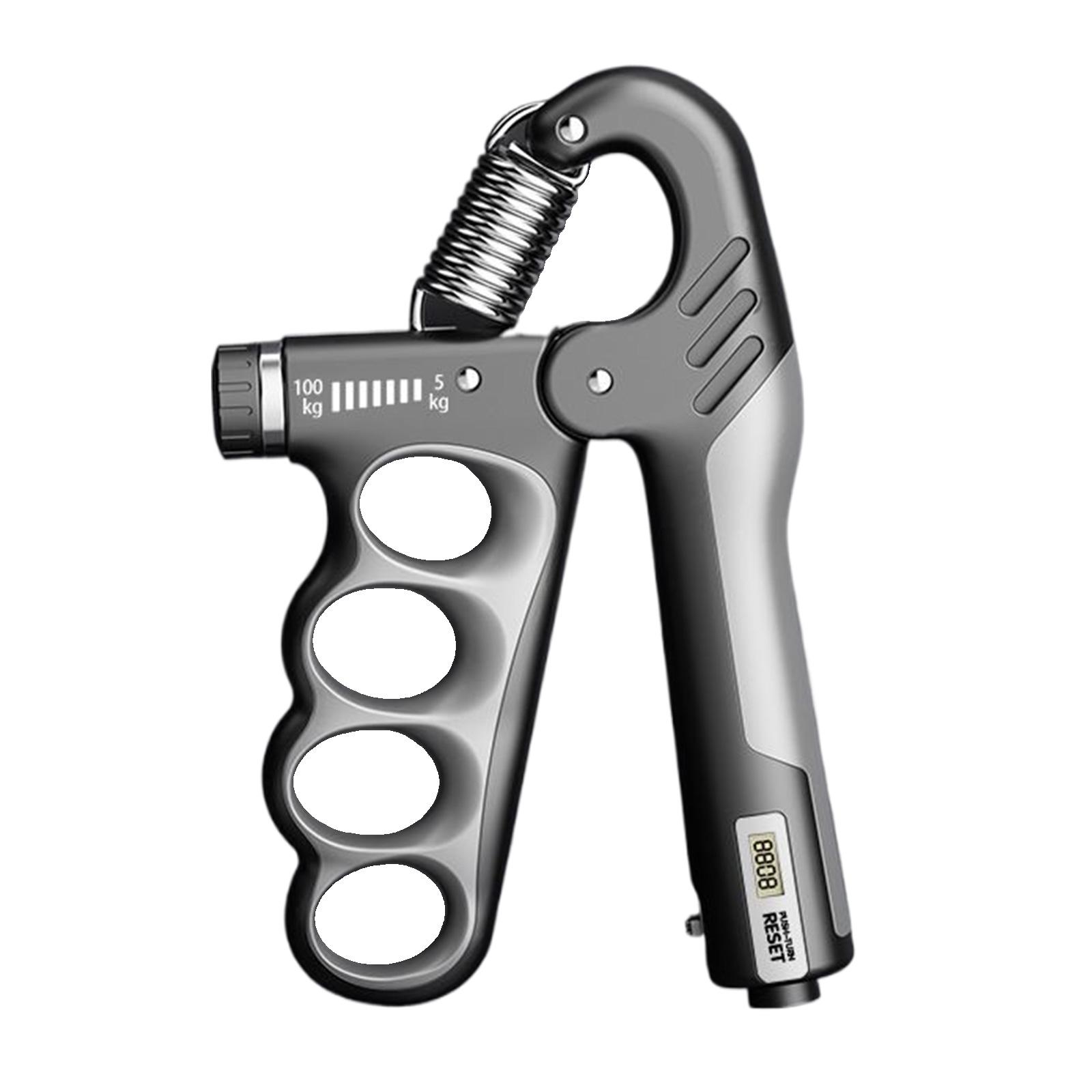 Gym Workout Wrist Strength Exerciser Hand Grippers Strengthener Finger Exerciser Wrist Arm Strength Relief Wrist Trainer сірий
Gym Workout Wrist Strength Exerciser Hand Grippers Strengthener Finger Exerciser Wrist Arm Strength Relief Wrist Trainer сірий