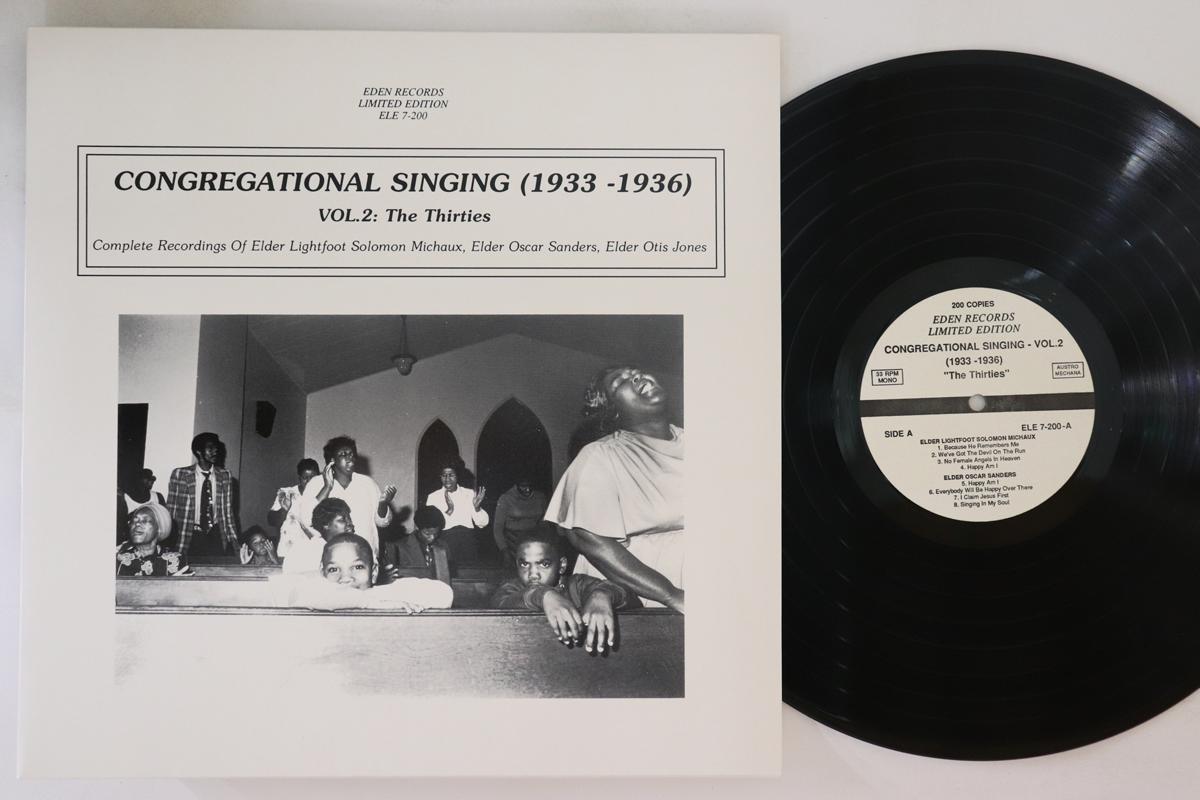 LP Record VARIOUS - Congregational Singing (1933-1936) ELE7200 EDEN Austria Soul/Funk Used
LP Record VARIOUS - Congregational Singing (1933-1936) ELE7200 EDEN Austria Soul/Funk Used