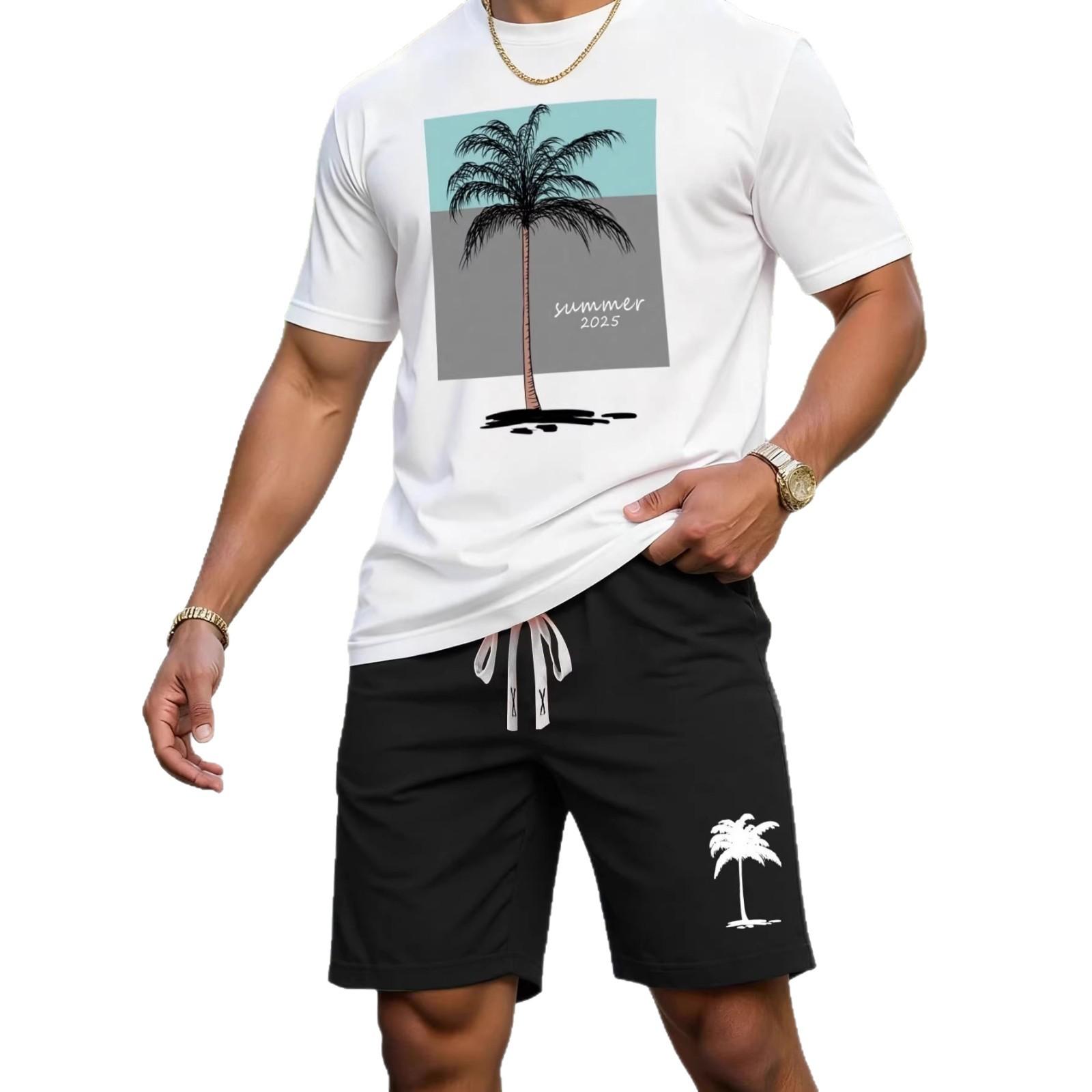 Summer Men s Coconut Tree Series 3D Printed Sports Suit Fashion Trend Versatile Casual 6XL
Summer Men s Coconut Tree Series 3D Printed Sports Suit Fashion Trend Versatile Casual 6XL