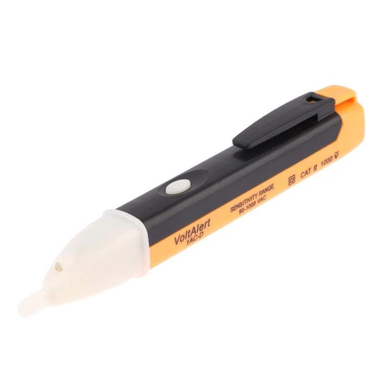 Multimeter Electric Voltage Detector Sensor Tester 90-1000V AC Test Pen Voltage LED Light Indicator Pen Volt Socket Wall Power
Multimeter Electric Voltage Detector Sensor Tester 90-1000V AC Test Pen Voltage LED Light Indicator Pen Volt Socket Wall Power