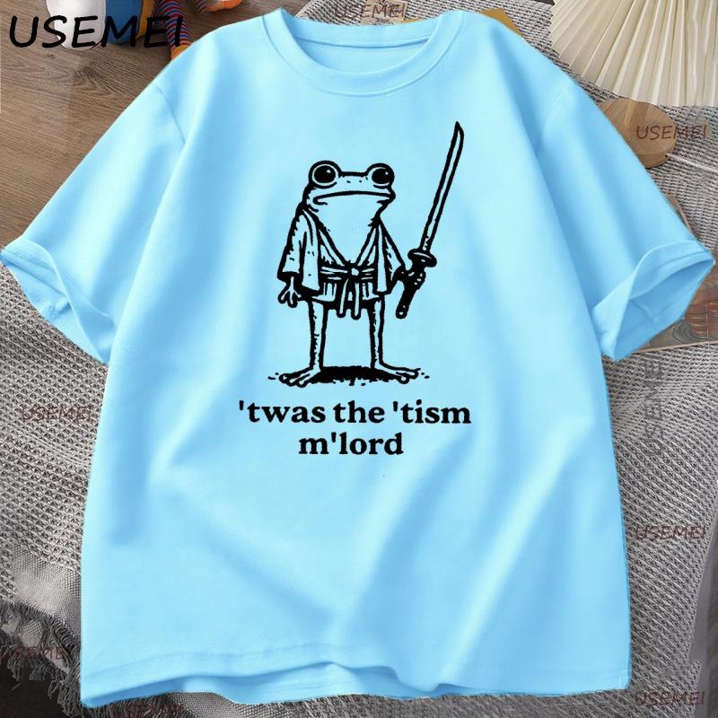 Twas The Tism Mlord TShirt Funny Frog Wizard Autism T Shirt Casual Round Neck Short Sleeve Weirdcore Tshirt Streetwear Tees 4XL
Twas The Tism Mlord TShirt Funny Frog Wizard Autism T Shirt Casual Round Neck Short Sleeve Weirdcore Tshirt Streetwear Tees 4XL