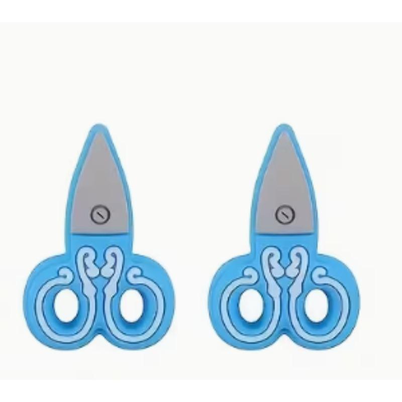 2pcs Scissors-Shaped Silicone Needle Caps Colorful Knitting Protectors for Anti-Fall Yarn Control DIY Craft Crochet Accessories синий
2pcs Scissors-Shaped Silicone Needle Caps Colorful Knitting Protectors for Anti-Fall Yarn Control DIY Craft Crochet Accessories синий