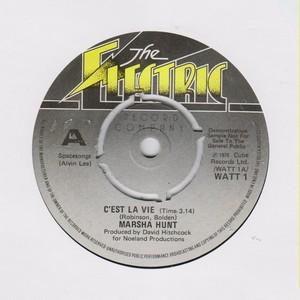 7inch Record MARSHA HUNT Cest La Vie WATT1 The Electric Re 1976 UK SoulFunk Used
7inch Record MARSHA HUNT Cest La Vie WATT1 The Electric Re 1976 UK SoulFunk Used
