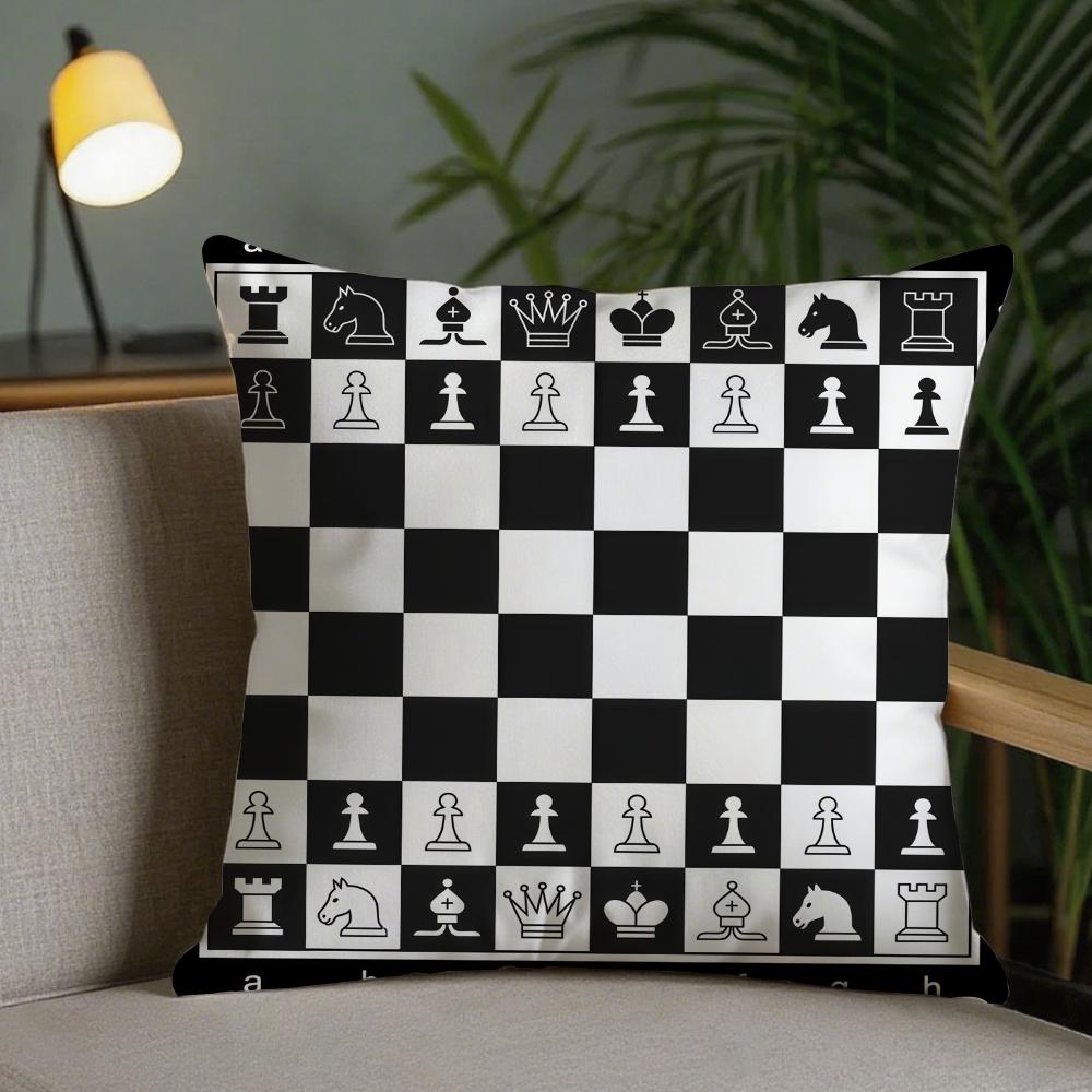 Fashion print Chessboard Pillow Case Square Pillowcase Double-Sided Printing Short Plush Sofa Cushion Bedroom Bedside Pillow 12x12Inch
Fashion print Chessboard Pillow Case Square Pillowcase Double-Sided Printing Short Plush Sofa Cushion Bedroom Bedside Pillow 12x12Inch