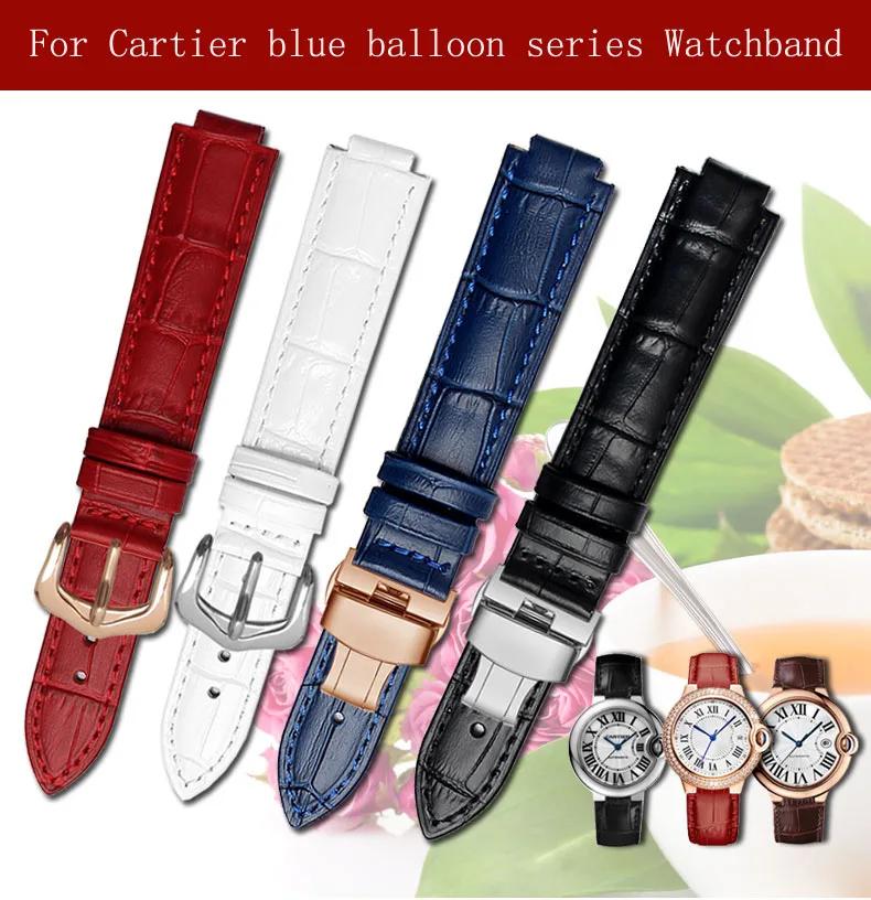 Ремешок для часов из натуральной кожи женский для серии Cartier blue balloon, ремешок для часов женский, вогнутый, выпуклый, интерфейс 14*8 мм 16*8 мм 18*11 14-8mm
Ремешок для часов из натуральной кожи женский для серии Cartier blue balloon, ремешок для часов женский, вогнутый, выпуклый, интерфейс 14*8 мм 16*8 мм 18*11 14-8mm
