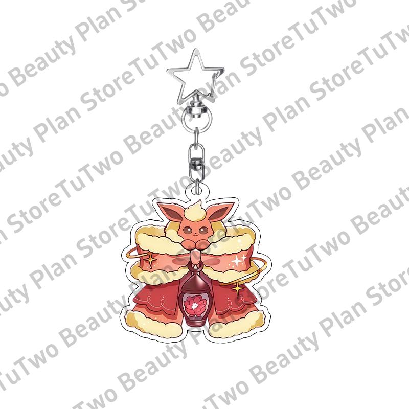 Anime Star Charm Vaporeon Flareon Espeon Sylveon Eevee Bow Shape Acrylic Keychain Accessories Cute Cartoon Pendant Keyring Gift about 5cm
Anime Star Charm Vaporeon Flareon Espeon Sylveon Eevee Bow Shape Acrylic Keychain Accessories Cute Cartoon Pendant Keyring Gift about 5cm