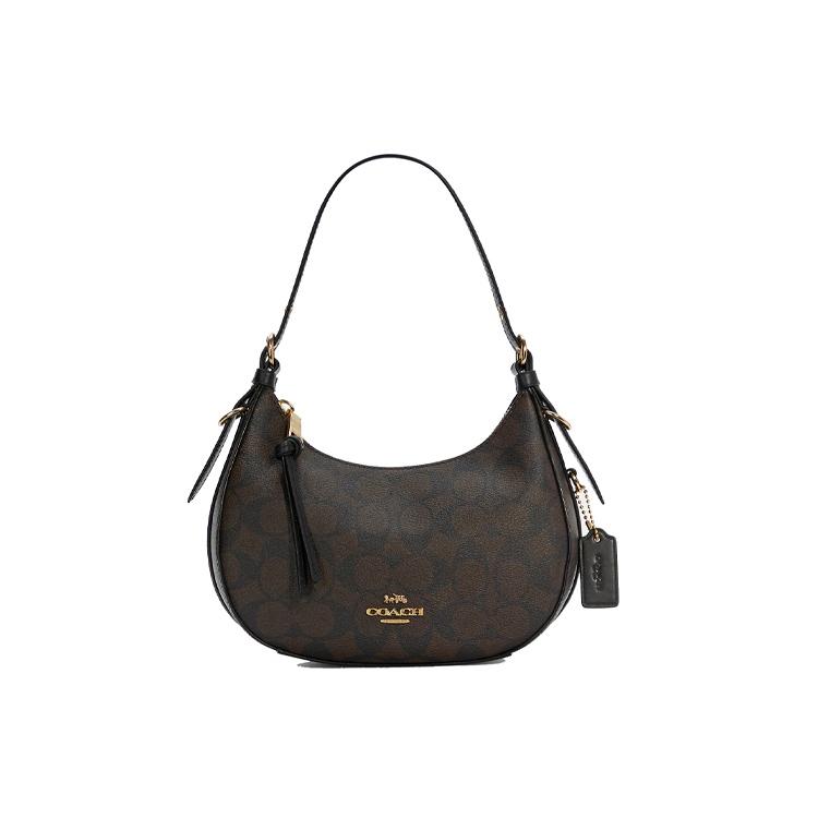 Новая женская сумка через плечо COACH Kleo из канвы с покрытием и кожи, портативная сумка кроссбоди, темно-коричневая монограммная расцветка C7257-IMAA8 21.1*8.1*17.8CM
Новая женская сумка через плечо COACH Kleo из канвы с покрытием и кожи, портативная сумка кроссбоди, темно-коричневая монограммная расцветка C7257-IMAA8 21.1*8.1*17.8CM